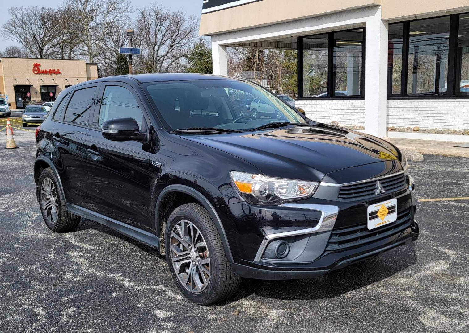 2016 BLACK /Black Mitsubishi Outlander Sport ES (JA4AR3AU4GZ) with an 4-Cyl, 2.0 Liter engine, CVT transmission, located at 341 N White Horse Pike, Lawnside, NJ, 08045, (856) 262-9500, 39.855621, -75.027451 - Photo#0